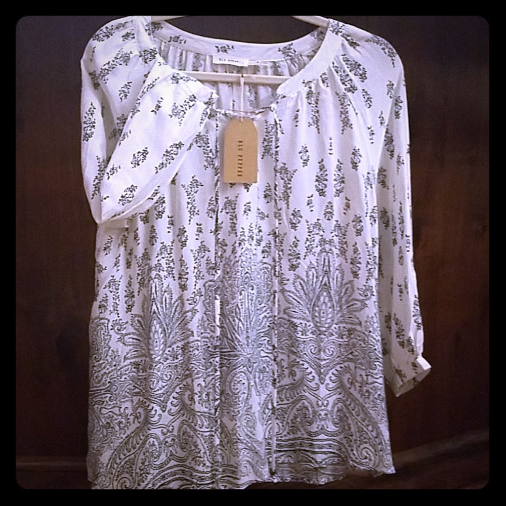 Blu Pepper blouse